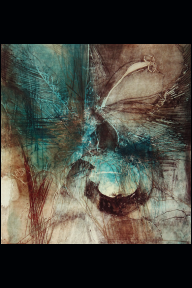 Metamorphose, 1991, Farbradierung, Aquatinta, Reliefdruck, Kupferdruckpapier (Buetten) 51,6x 49,5 cm (WV 00017).jpg